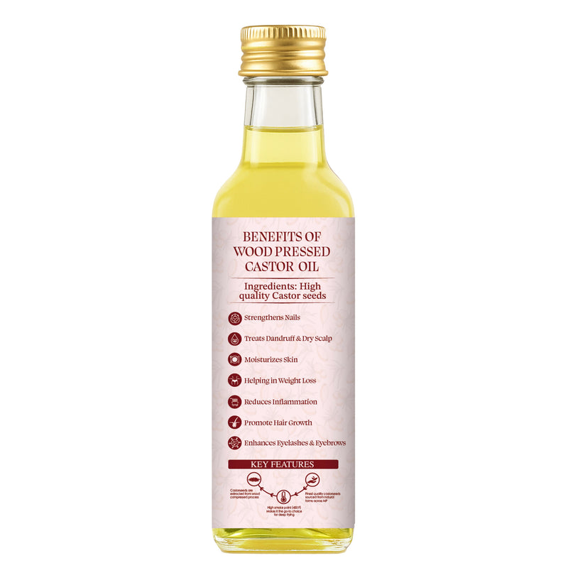 Dorjee Wellness Wood Pressed Castor Oil