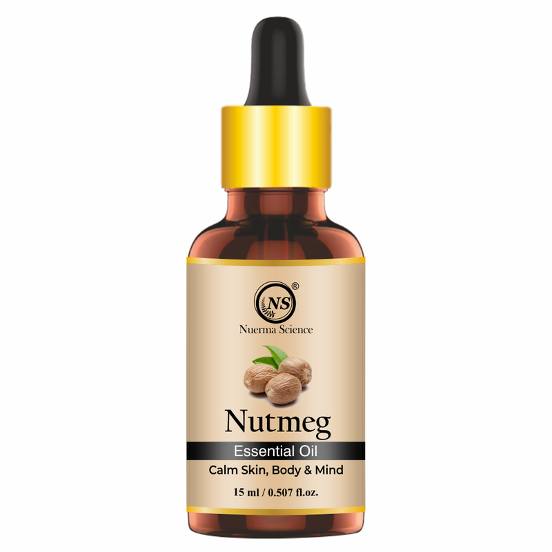 Nuerma Science Pure Nutmeg Essential Oil For Body Care & Hair Care