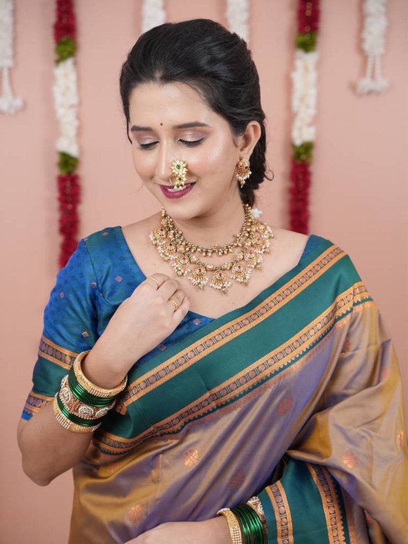 Soft NarayanPaith Paithani Saree