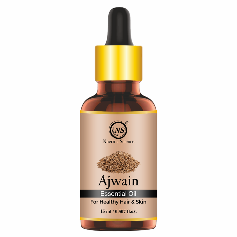 Nuerma Science Pure Ajwain  Essential Oil For Skin Care & Hair Care