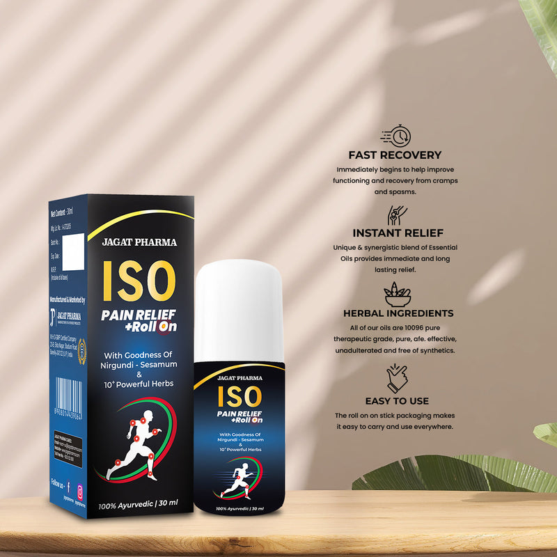 Jagat Pharma ISO Pain Relief Roll On