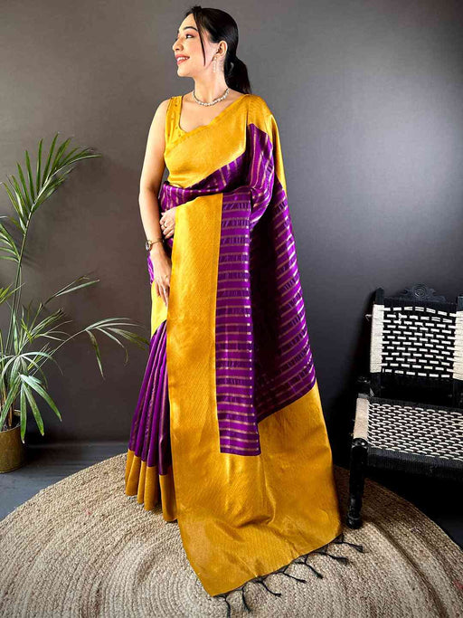 Regal Banarasi Katan Soft Silk Saree