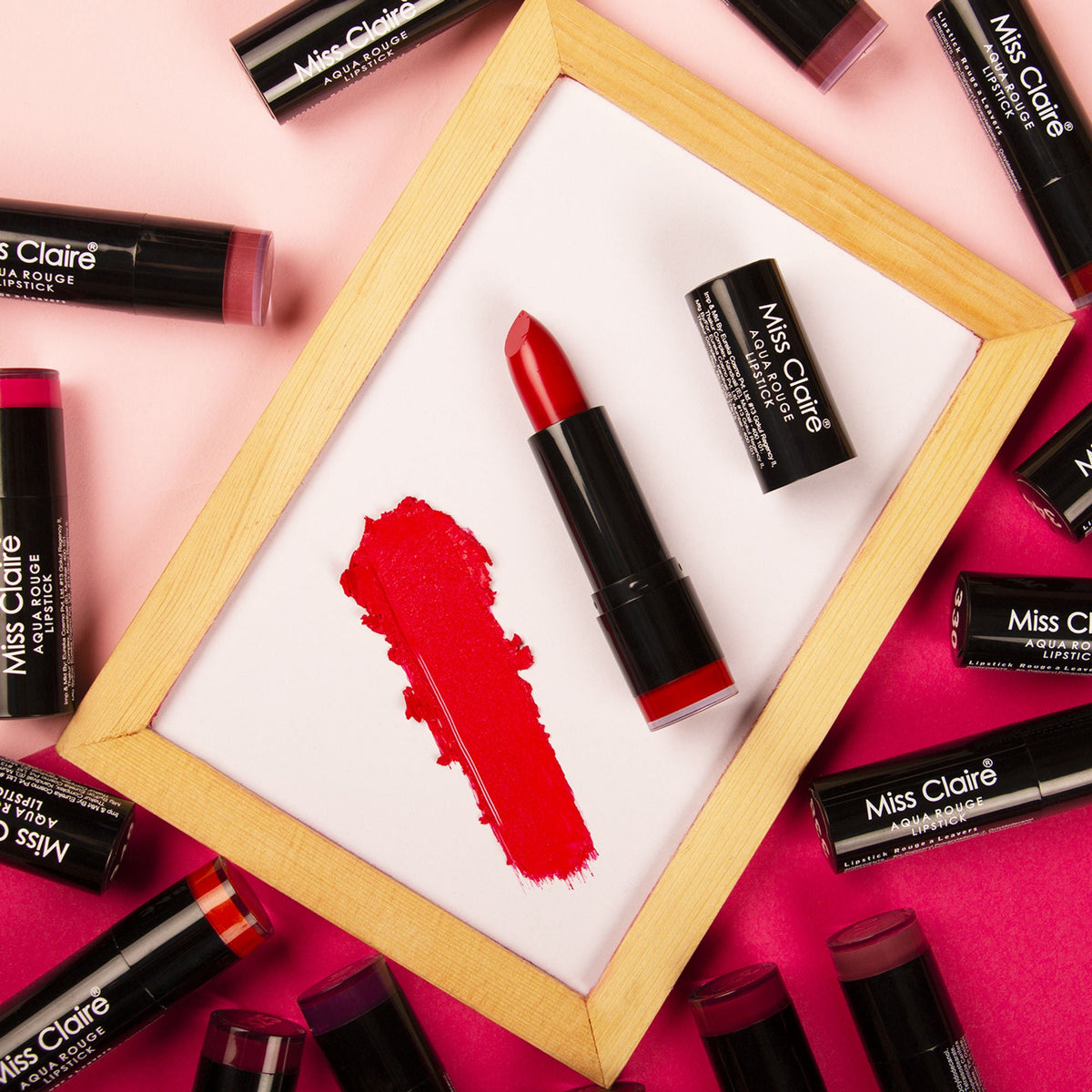 Miss Claire Aqua Rouge Lipstick - 343
