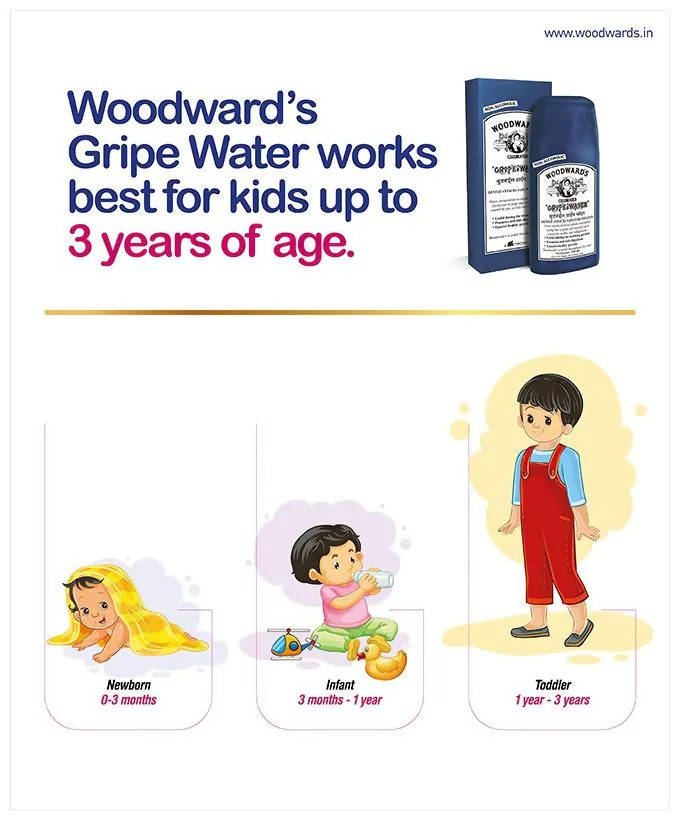 Woodward's Gripe Water - Gentle Antacid for Infants