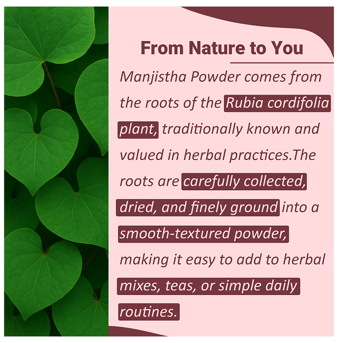 Minature Manjistha Organic Powder