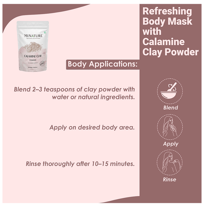 Minature Calamine Clay Powder