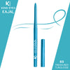 KINDED Kind Eyes Kajal 3 In 1 Kohl Kajal Eye Liner Smokey Eye Shadow - 03 Treasured Turquoise
