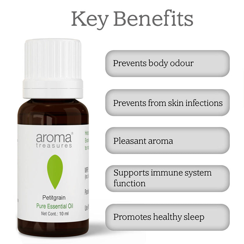 Aroma Treasures Petitgrain Pure Essential Oil