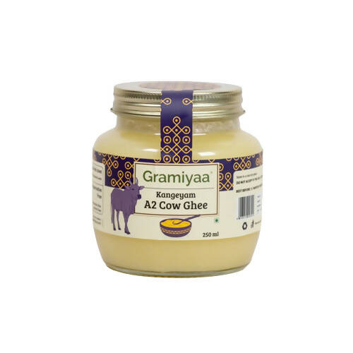 Gramiyaa Kangeyam A2 Cultured Cow Ghee | 100% Desi Ghee | Pure & Organic Ghee