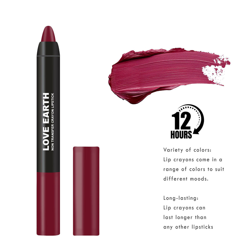 Love Earth Non Transfer Crayon Lipstick-Butterfly Bush