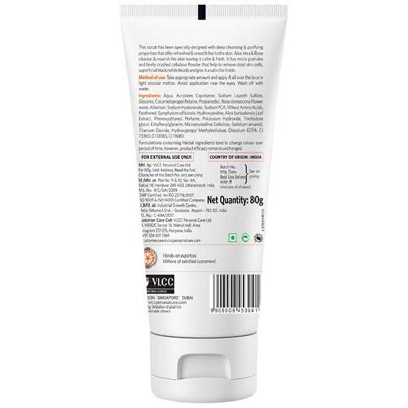 VLCC Rose Face Scrub