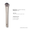 PAC Studio S03 Foundation Blending Brush - Creates Airbrush Finish, Designed for Post Application Blending