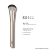 PAC Studio S04 Blush Brush - Fluffy Expertly Angled Blush Brush, Works Effortlessly with All Formulas