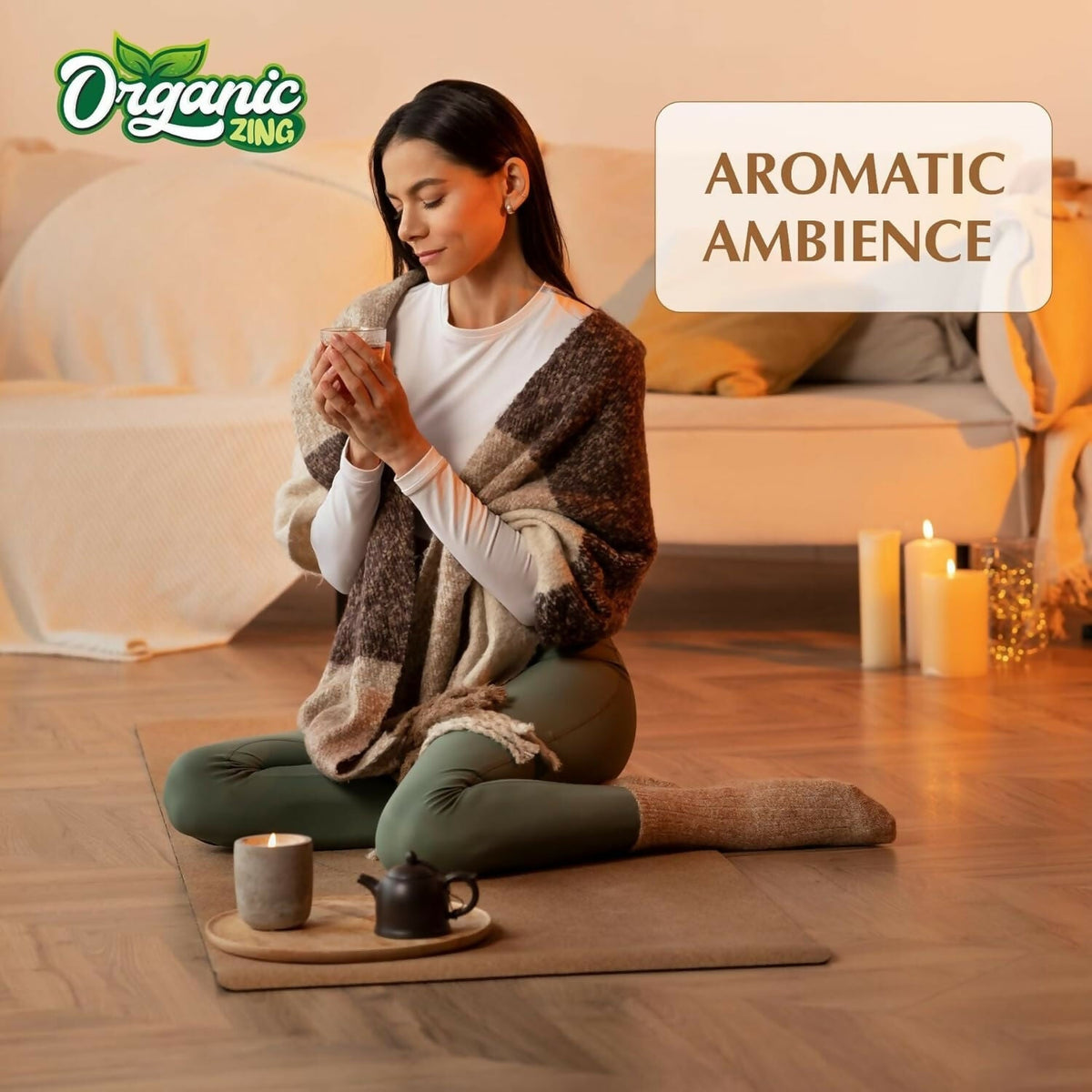 Organic Zing Myrrh Aroma & Diffuser Oil for Festive Season