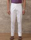 Men Linen Cotton White Pants Smart Care