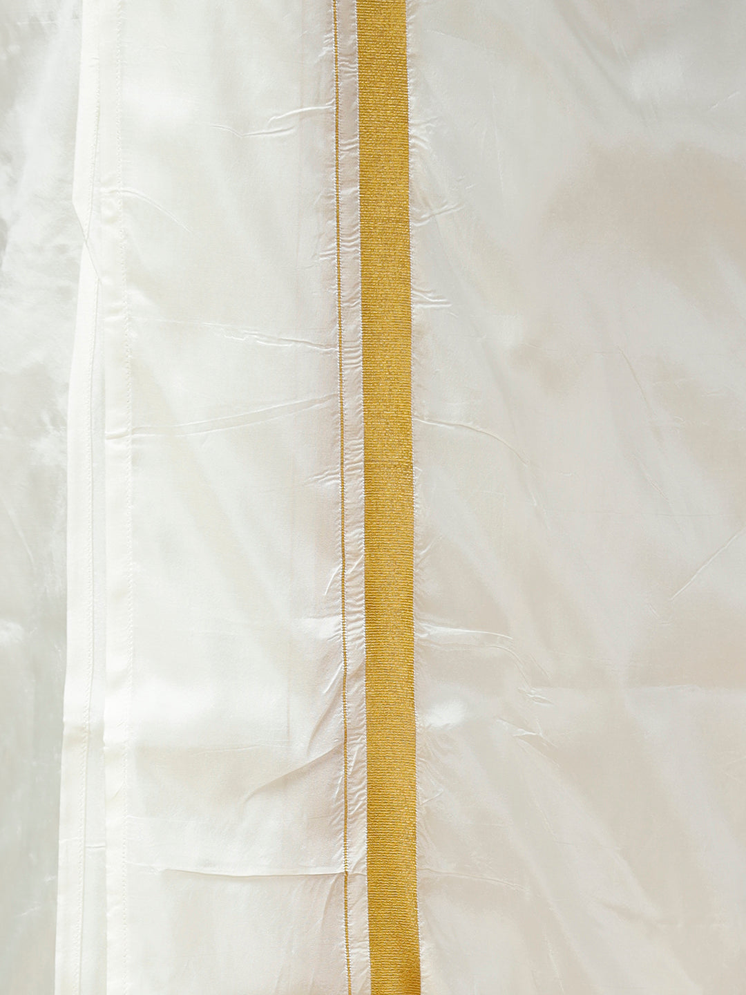 Men Grey Half Sleeves Shirt with Art Silk Double Layer Dhoti Combo PS2