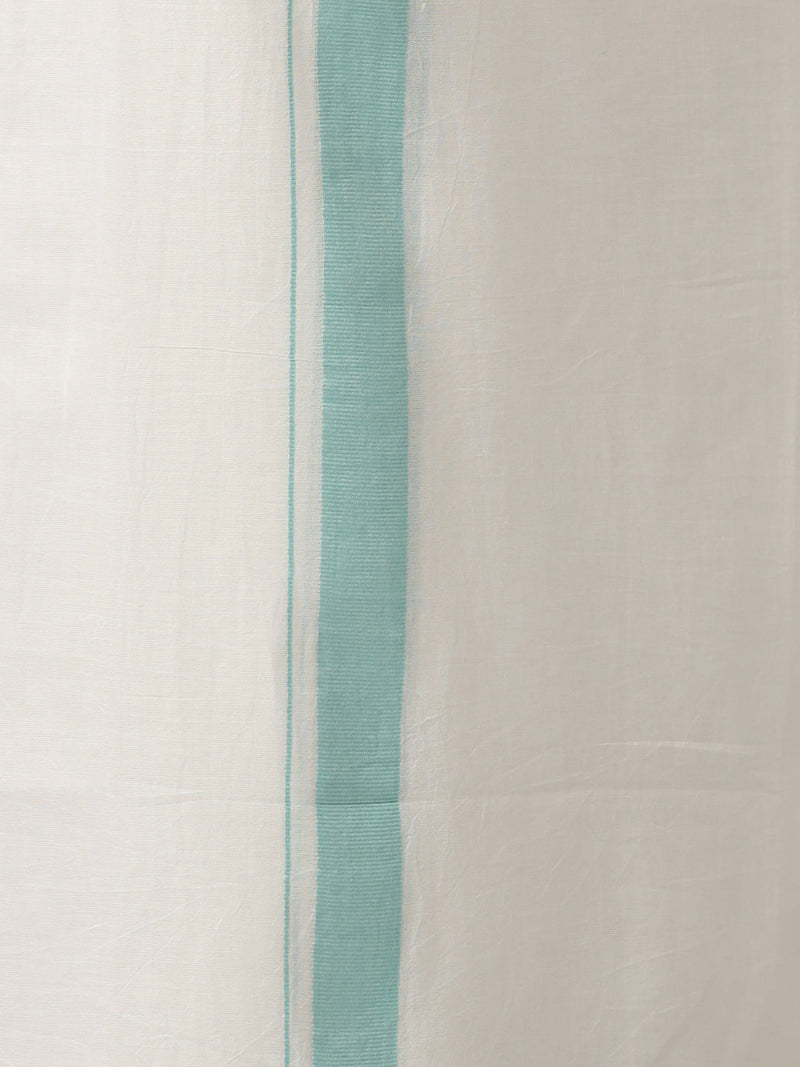 100% Cotton Double Dhoti White Success Spl SS02