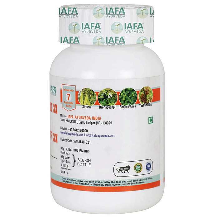 Iafa Ayuveda Total Care 3X Veg Capsuless