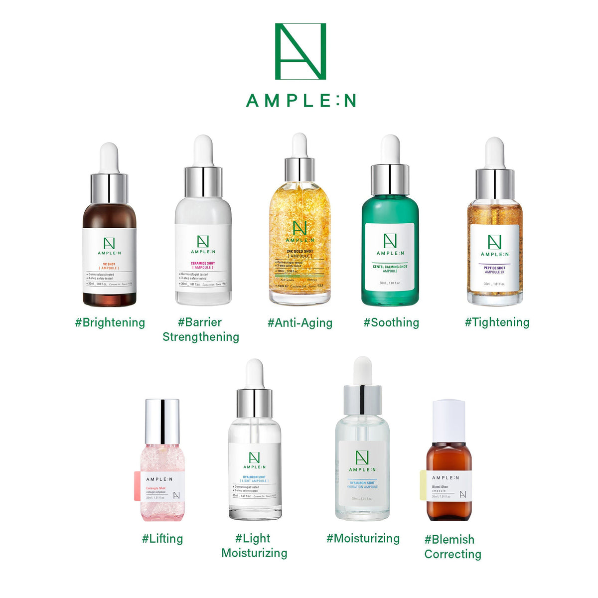 AMPLE:N Centel Calming Shot Ampoule