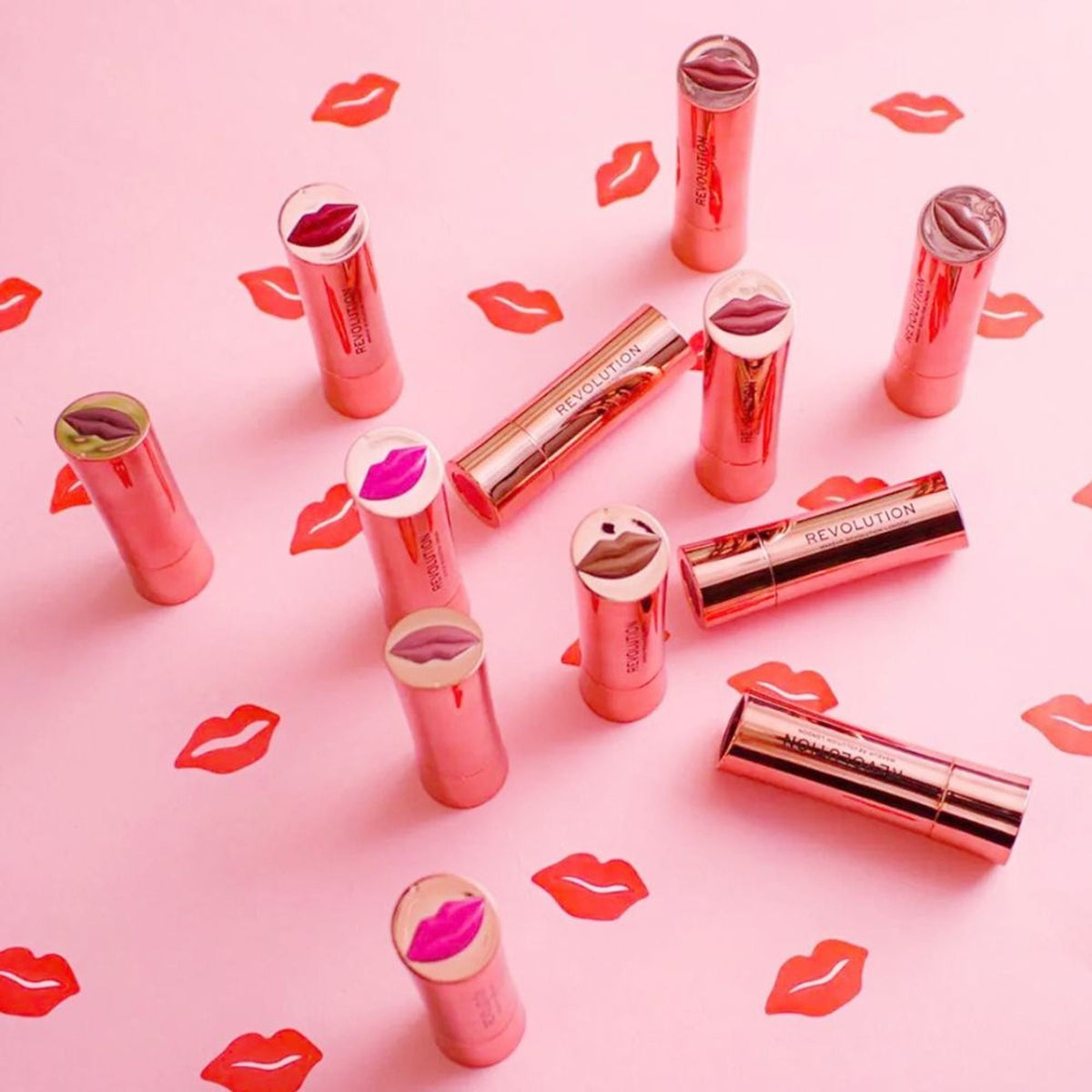 Makeup Revolution Satin Kiss Lipstick - Chauffeur Nude