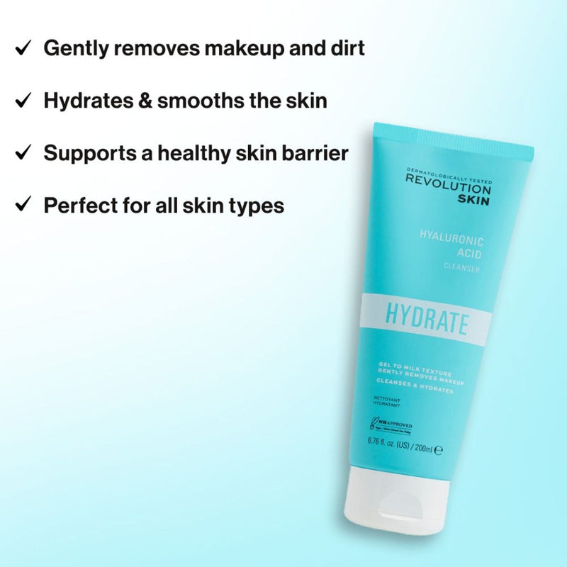 Makeup Revolution Skincare Hyaluronic Acid Cleanser