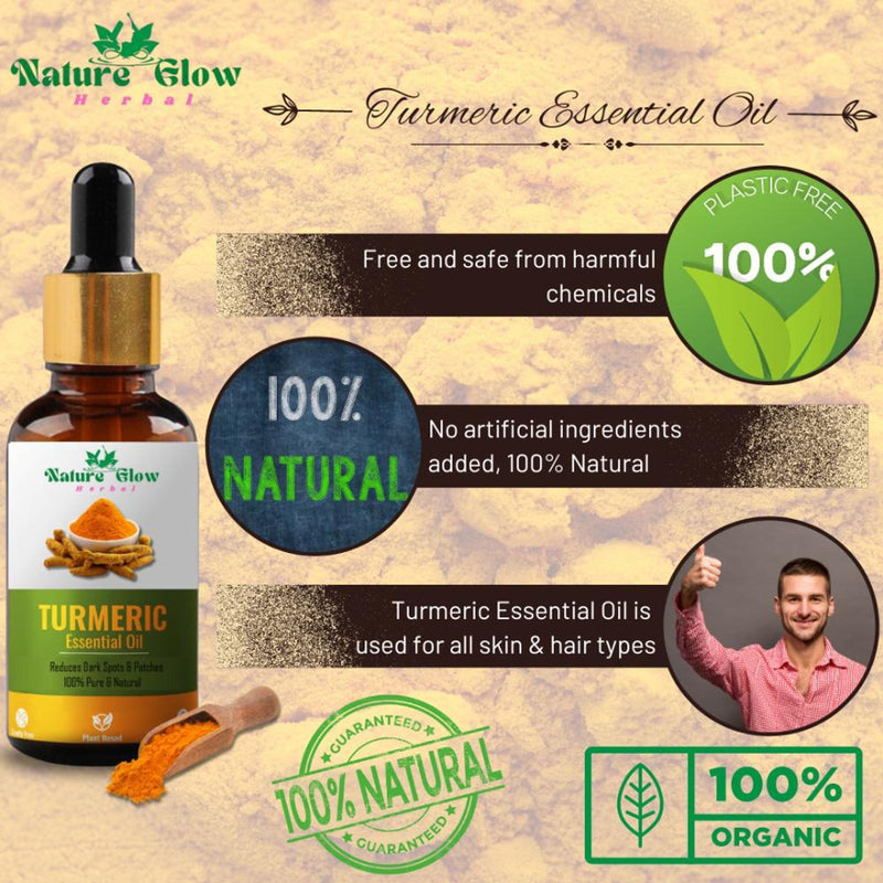 Nature Glow Herbal Turmeric Essential Oil