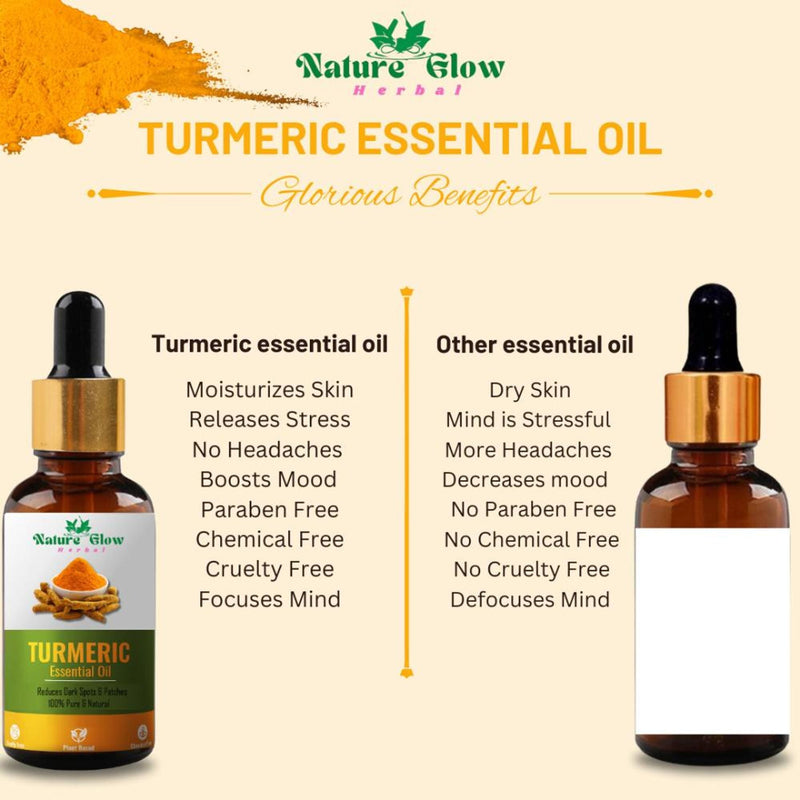 Nature Glow Herbal Turmeric Essential Oil