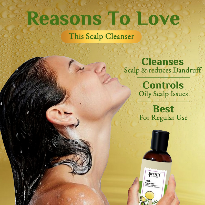 Richfeel Scalp Cleanser - Dandruff Control Hair Fall