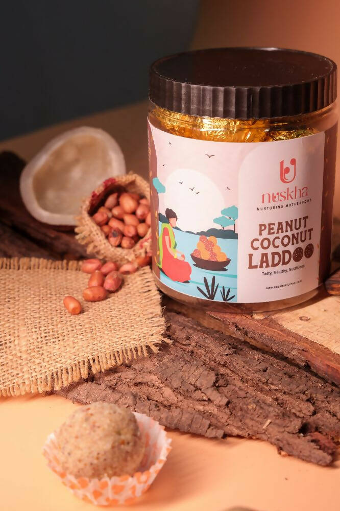 Nuskha Peanut Coconut Laddoo
