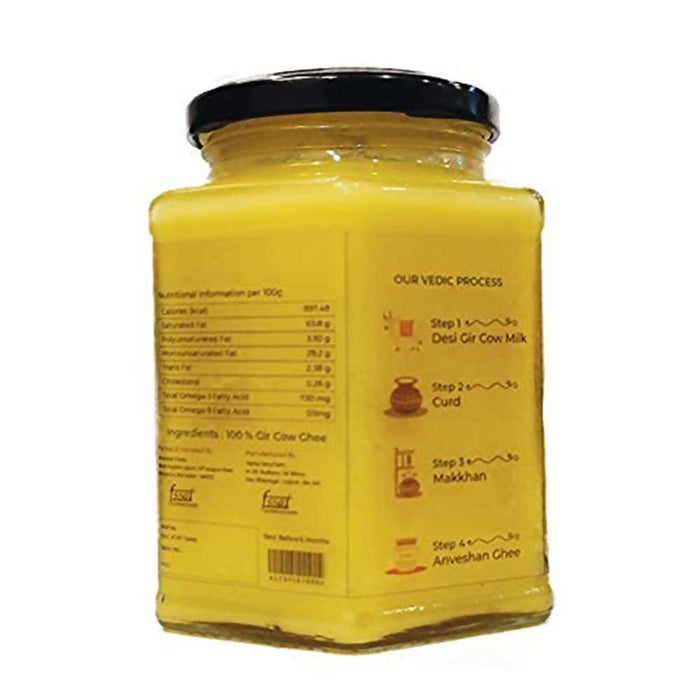 Anveshan Gir Cow Ghee | Vedic Bilona Method Ghee | Organic Ghee From Desi Cow Milk