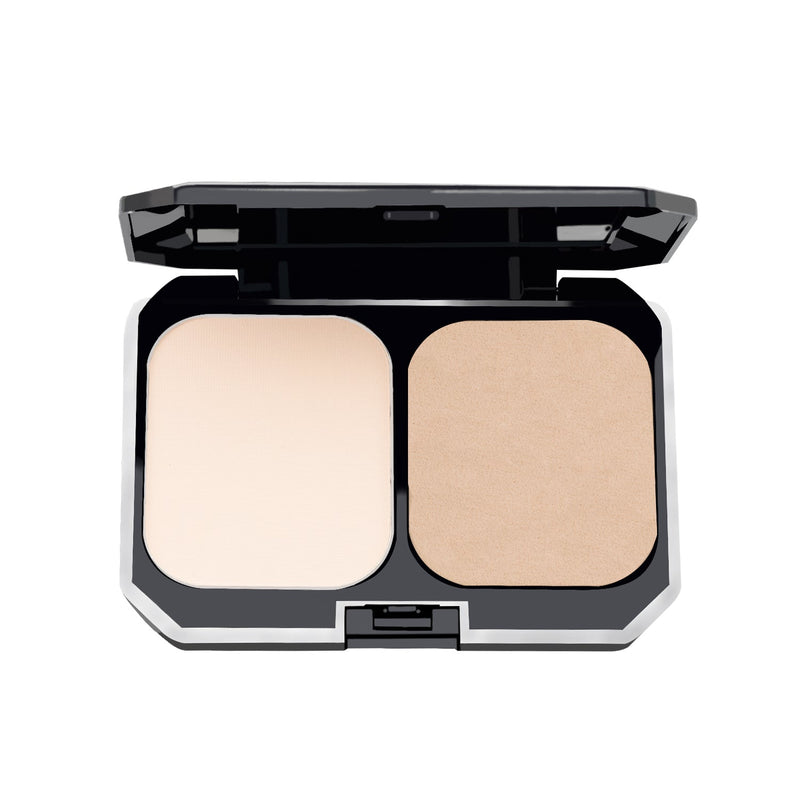 Glamgals Hollywood-U.S.A 2 In1 Two Way Cake Compact Makeup + Foundation SPF 15, (Light Pink)
