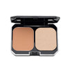 Glamgals Hollywood-U.S.A 2 In 1 Two Way Cake Compact Makeup + Foundation SPF 15, (Sandy Brown)