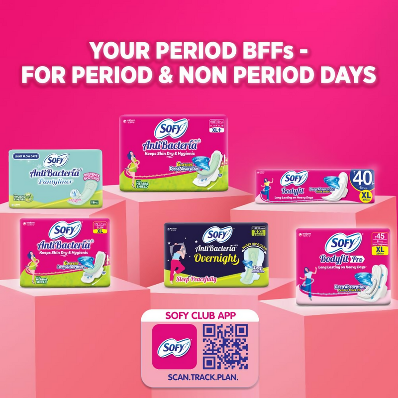 Sofy AntiBacteria Sanitary Pads For Women