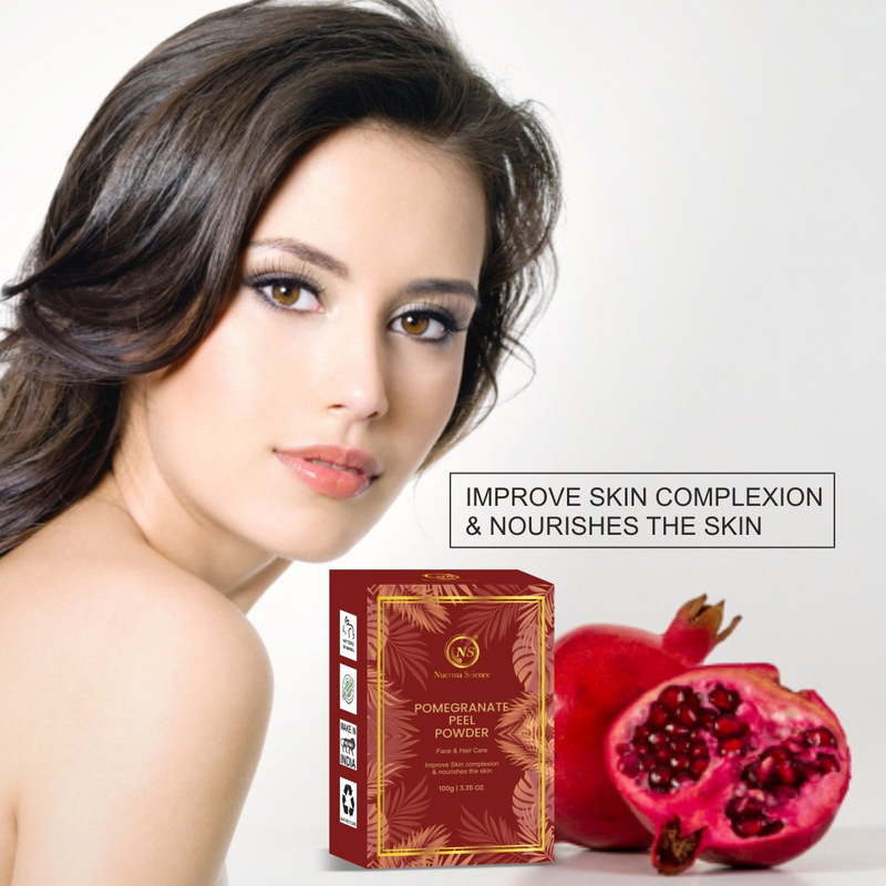 Nuerma Science Pomegranate Peel Organic Powder For Skin & Hair