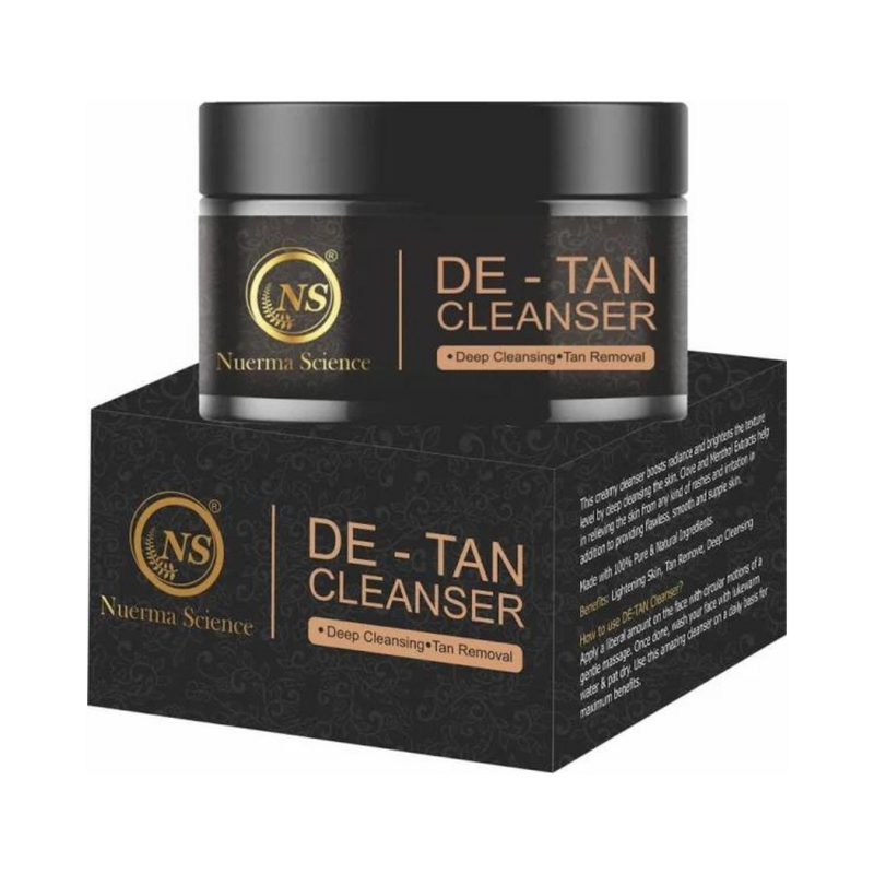 Nuerma Science De-Tan Cleanser | Purifies Skin & De-Tan Skin with Fair Complexion