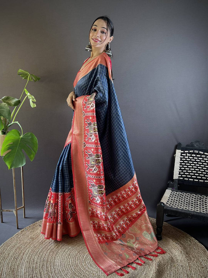 Banarasi Silk Pochampally Saree