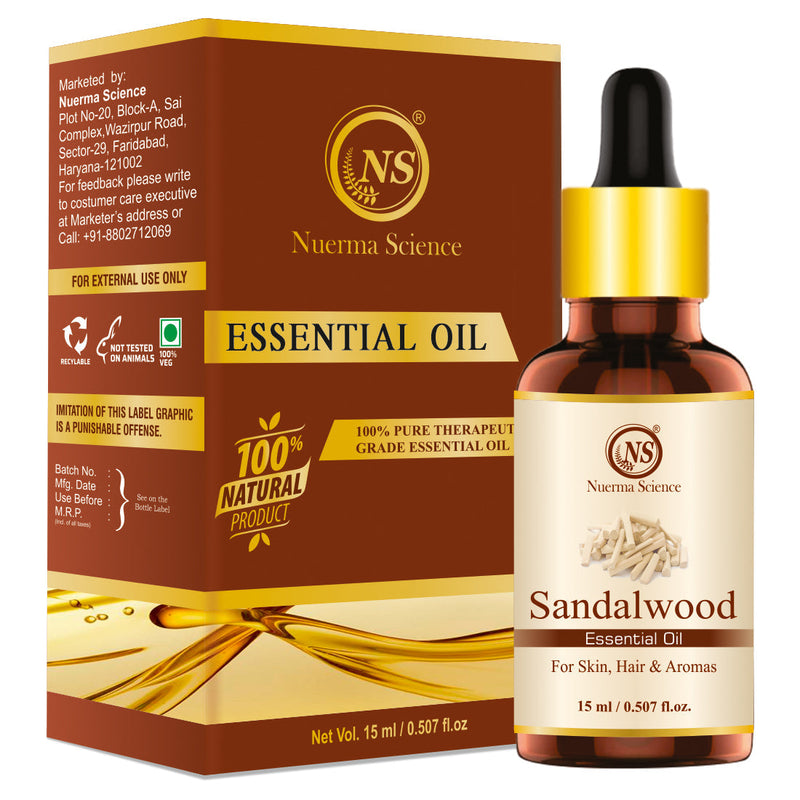 Nuerma Science Sandalwood Essential Oil For Skin & Hair
