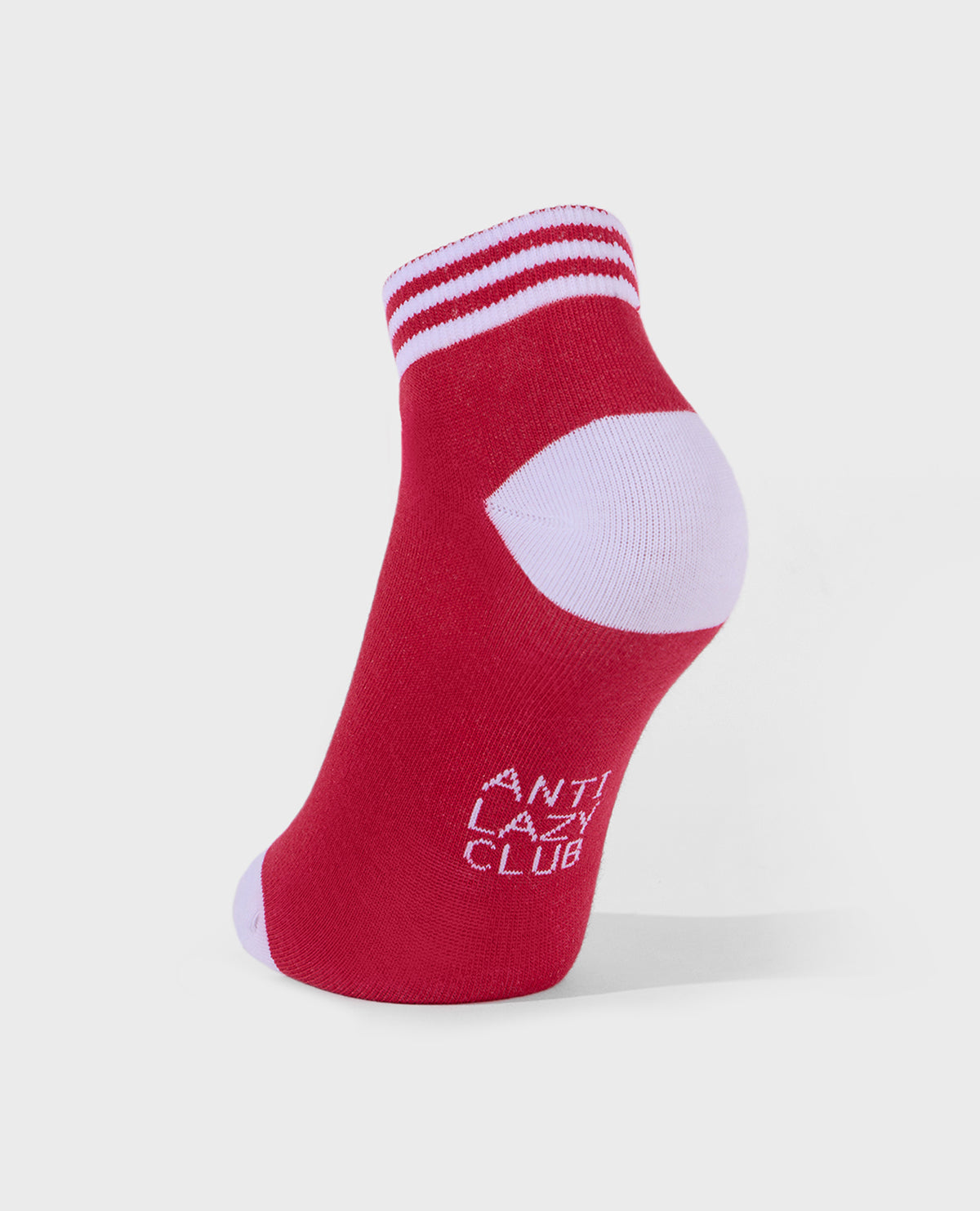 Soft Cotton Anti Lazy Club Crew Socks Pink