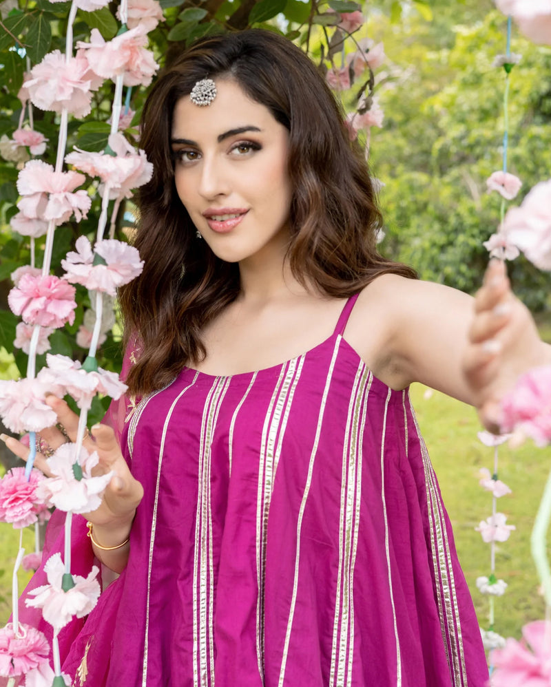 Injila Gotapatti Sharara Set