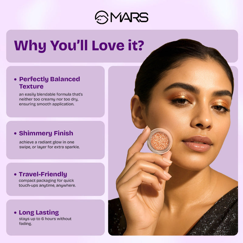 MARS Cosmetics Starlit Pot Eyeshadow - 03