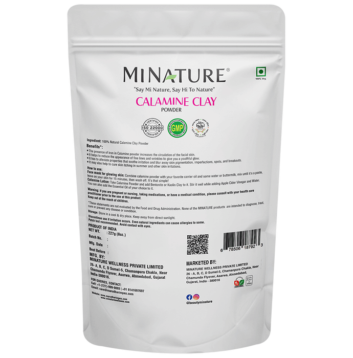 Minature Calamine Clay Powder