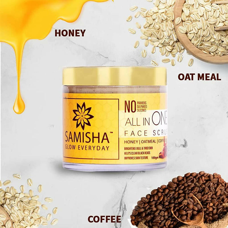 Samisha Organic All In One Face Scrub
