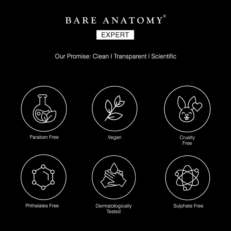 Bare Anatomy Expert Scalp Scrub & Anti Dandruff Shampoo Duo