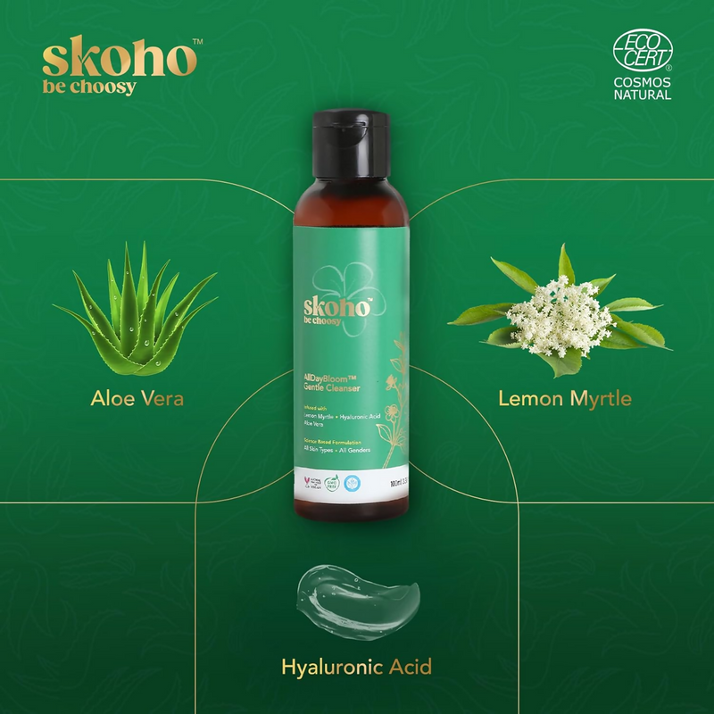SKOHO 98.656% Natural Gentle face cleanser