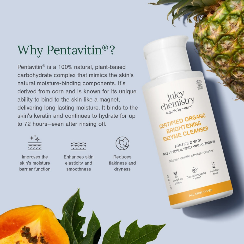 Juicy Chemistry Certified Organic Brightening Enzyme Cleanser