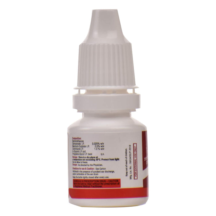3 x Candibiotic Plus - Bottle of 5 ml Ear Drops
