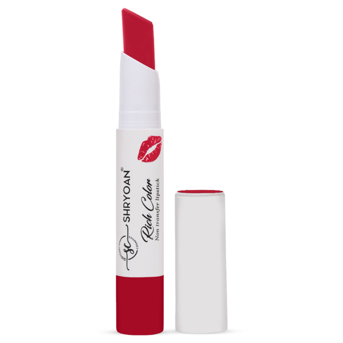 Shryoan Rich Color Non-Transfer Long Stay Creamy Lipstick - Grape Fruit 15 - Red Velvet - 13