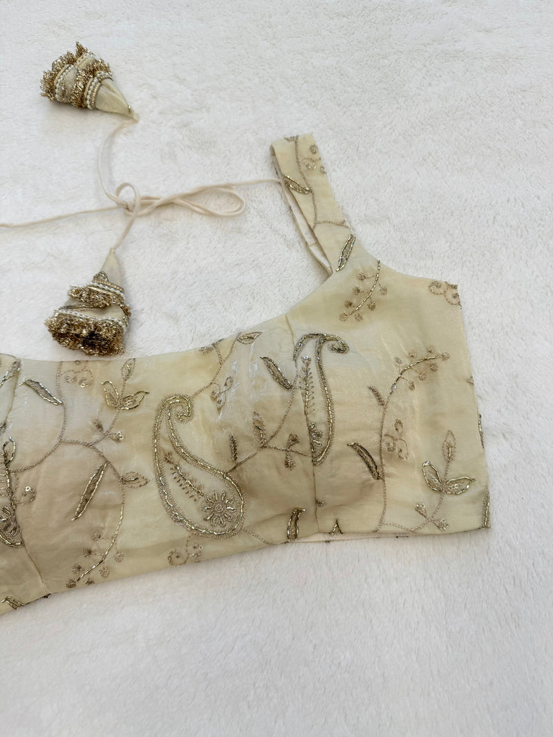 Anamika Off-white Blouse