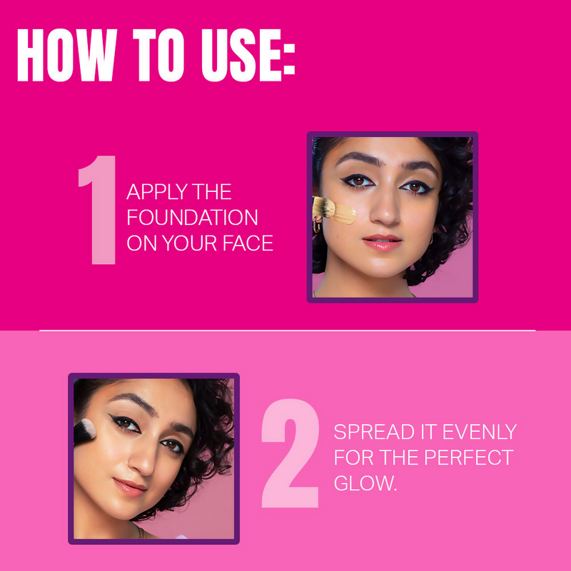 Elle 18 Lasting Glow Foundation - 02 Marble