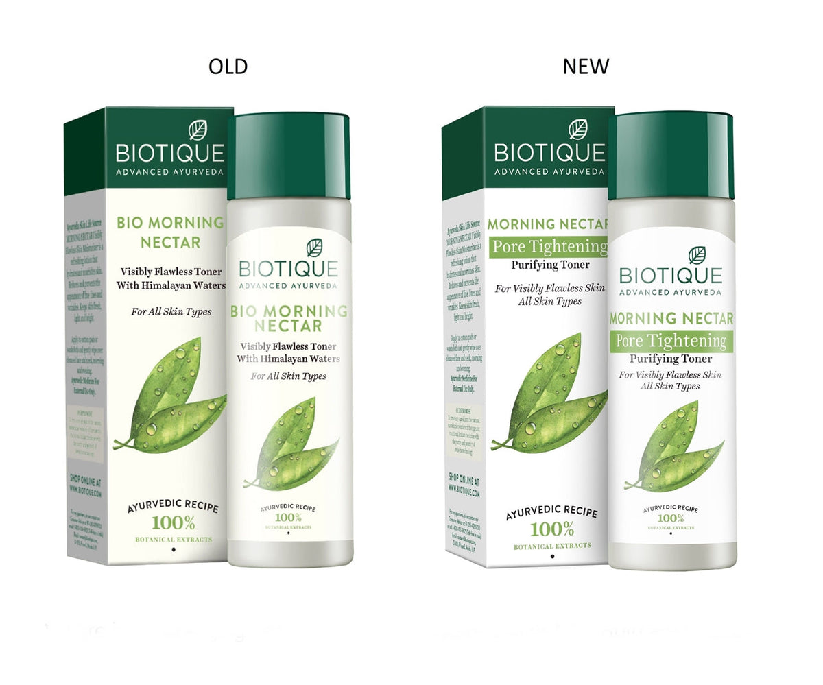 Biotique Advanced Ayurveda Bio Morning Nectar Visibly Flawless Toner